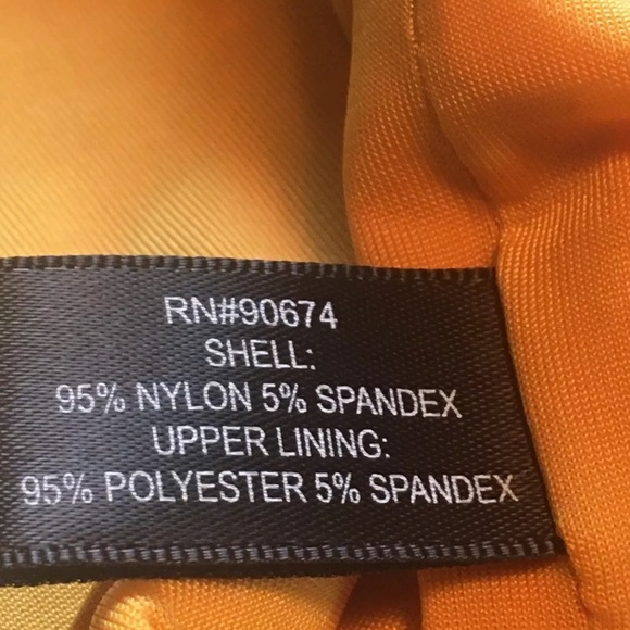 Gold Sleeveless Jumpsuit Size L 14 16 Keyhole - Picture 8 of 12